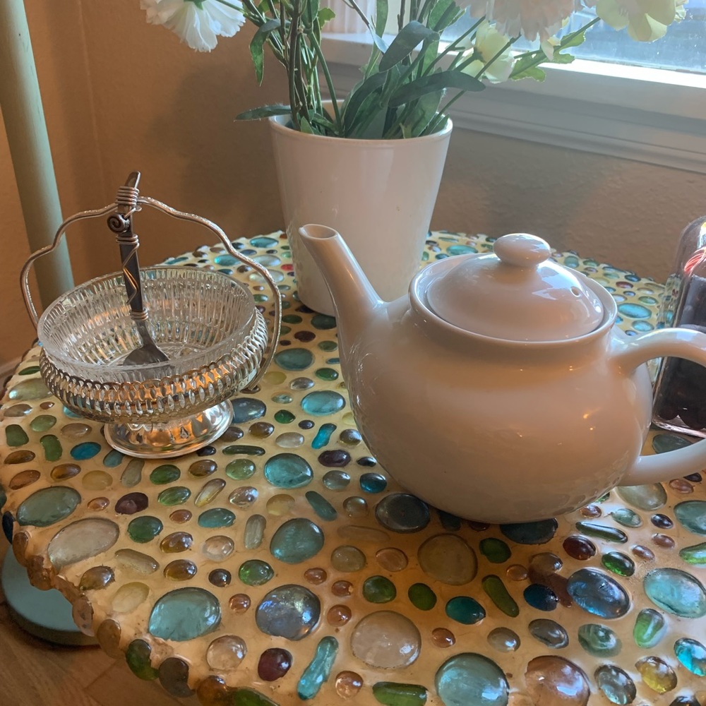 MAYELL ENGLAND STEEL SUGAR BOWL W/out Spoon 1970’s